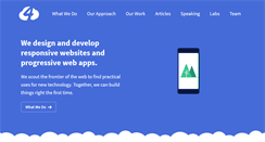 Desktop Screenshot of cloudfour.com